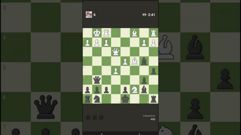 Тактический штурм на chess.com за минуту.