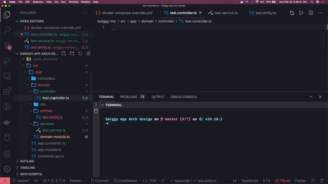 NestJS API development Setup: Swiggy Clone App #24 смотреть онлайн