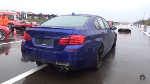 BMW M5 E60 V10 VS M5 F10 - Exhaust Sound & Accelerations!