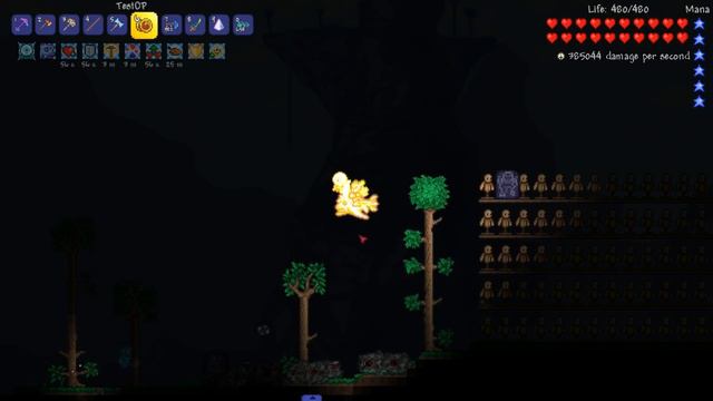 Йо-йо в Террарии на 4 000 000 урона ! смотреть онлайн