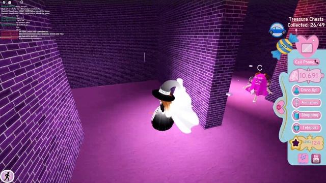 ХЭЛЛОУИН В РОБЛОКС. ШКОЛА ПРИНЦЕСС И МЫ В ЛАБИРИНТЕ! смотреть онлайн