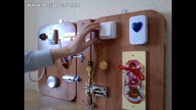 Развивающая доска Бизиборд