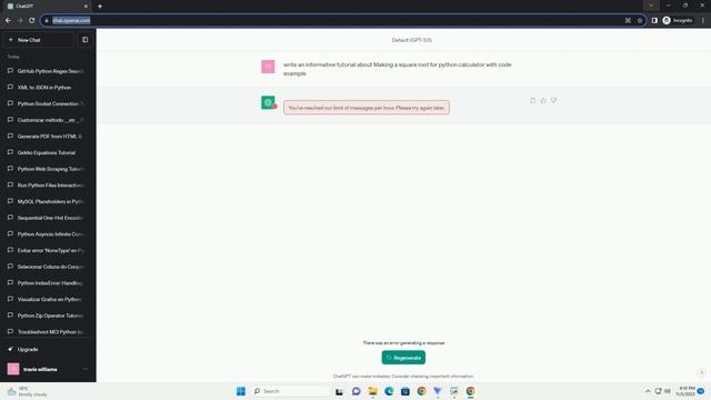 Making a square root for python calculator смотреть онлайн