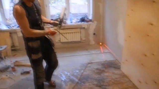 Как мы выровняли деревянные полы экспериментальный метод смотреть онлайн