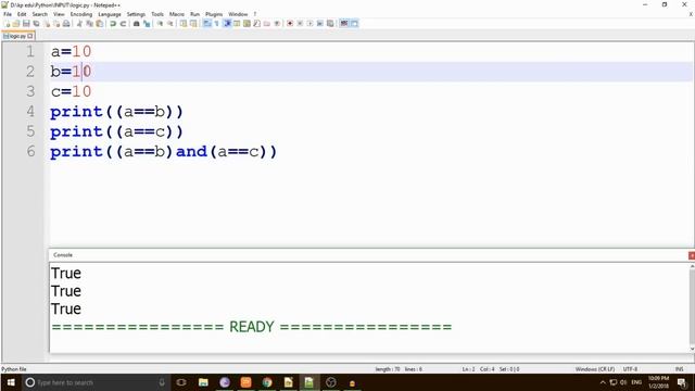 Logical Operators in Python