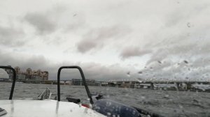 Короткий перебег между яхт-клубами в 4 балла на катере Волжанка 67 по Финскому заливу