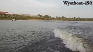 Алюминиевый катер моторная лодка Wyatboat 490 Вятбот 490 с мотором SEA PRO T40E