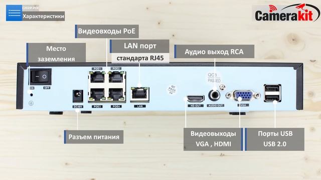 Комплект видеонаблюдения IP 2Мп Ps-Link KIT-С202IP-POE 2 камеры для улицы смотреть онлайн