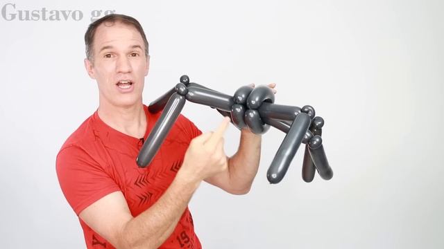 Como hacer una ARAÑA CON GLOBOS ? decoración con globos para halloween ✨ Globoflexia - Gustavo gg смотреть онлайн