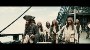 Джек Воробей в тайнике Дейви Джонса  HD