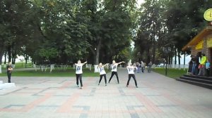 DELTA DANCE ВЫСТУПЛЕНИЕ В ПАРКЕ им.А.С.ПУШКИНА 4.09.2016