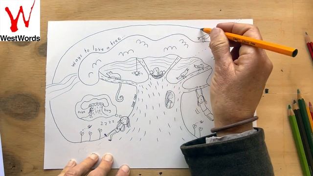 Draw This! TRACE BALLA draws WAYS TO LOVE A TREE смотреть онлайн