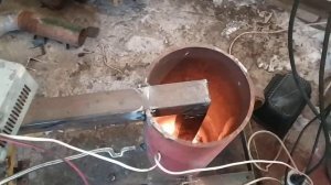 печь на отработке (начало)