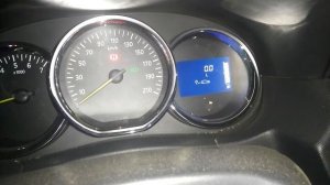 PRO Рено Дастер. Проверка точности показаний бортового компьютера.