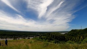 Велозаезд. Высокий берег Оки. Нижегородская область.