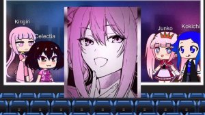 Dangaronpa react to Junko as Ayanokoji // Dangaronpa Reaction // Gacha Club