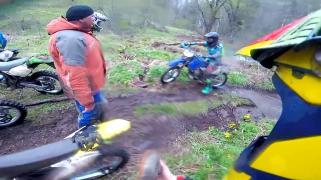 Что делать если утопил мотоцикл? | Suzuki RMX450Z смотреть онлайн