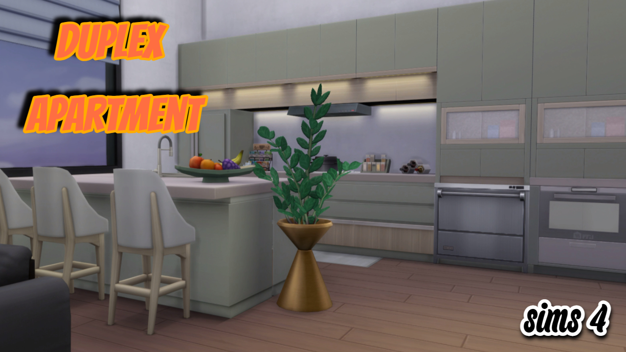 Симс 4 Sims Строительство двухуровневой квартиры