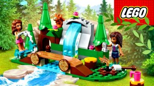 LEGO Friends 41677 Лесной водопад Обзор набора лего френдс