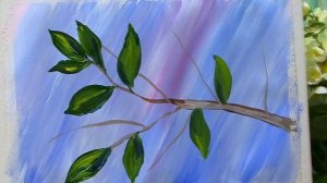 Как нарисовать черемуху. Рисуем весенние цветы.