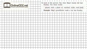 Unit 5 Section 1 Задание №5 - Английский язык "Enjoy English" 4 класс (Биболетова)