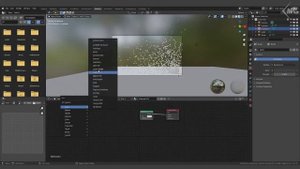 Создание искр в BLENDER 3D 2.91