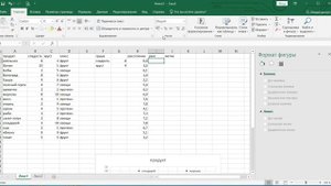 К- ближайших соседей в Excel моделирование машинное обучение