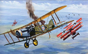 Как сбивали самолеты в первую мировую войну.