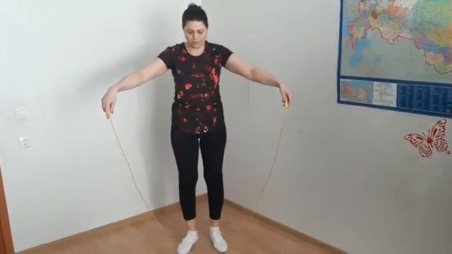Упражнения для обучения прыжкам через скакалку смотреть онлайн