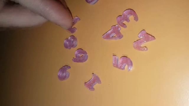 Изделия из эпоксидной смолы Decor. Цифры и буквы из смолы смотреть онлайн