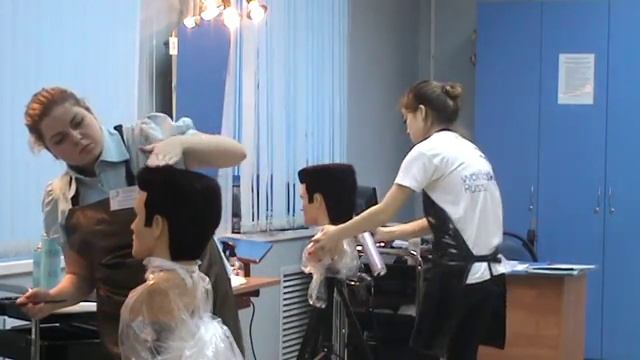 Компетенция Парикмахерское искусство. Классическая мужская стрижка. Часть 7 смотреть онлайн