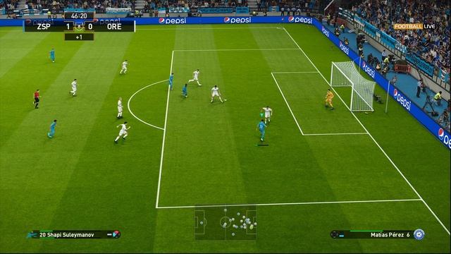 eFootball PES. Мир Российская Премьер-Лига. Зенит - Оренбург #38.