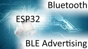 Имитация работы датчика уровня топлива по Bluetooth на основе ESP32 вещание данных BLE Advertising