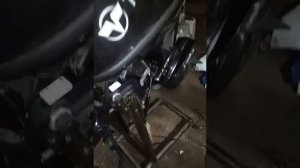 бюджетный подьёмник , лодочный мотор тохатцу 30 4х тактник