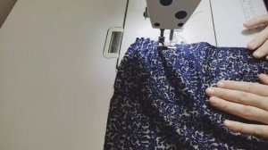 Как сделать ровную сборку, если нету специальной лапки, лайфхак