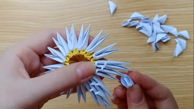 Модульное оригами "Ромашка" смотреть онлайн