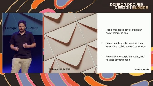 Introducing Bounded Contexts in a monolithic application - Robert Baelde - DDD Europe 2022 смотреть онлайн