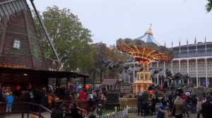 Aerial Views of Tivoli Gardens (Copenhagen)