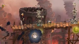 Rayman Legends - Castle Rock Gameplay Footage [EUROPE]