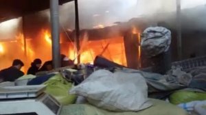 Оташ дар бозори Регар пожар