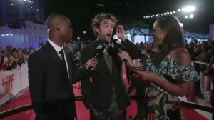 Rob talking about the baby