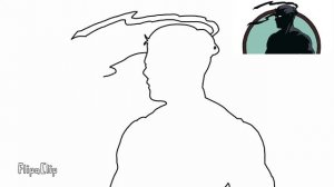 Как нарисовать Тень из Shadow Fight 2