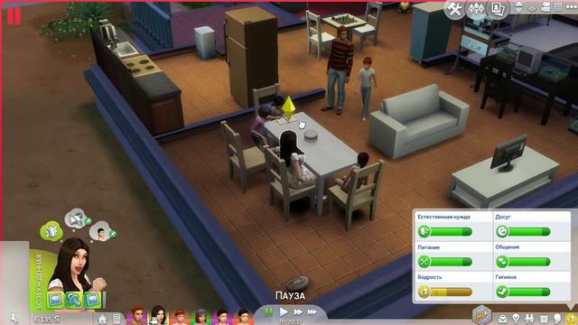 The Sims 4: 10 Детей #17 - Артур становится пирожком смотреть онлайн