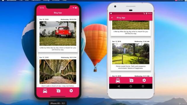 Flutter Firebase Blog App (iOS & Android Complete App 2020) - learn Mobile Development