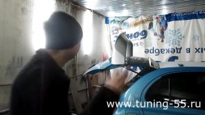 Установка высокого сполера Impul на Nissan March, Nissan Micra К12