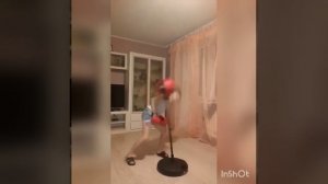 Бокс.Боксировка груши.