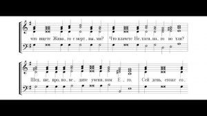 Стихиры Пасхи. Обиходные. Весь хор