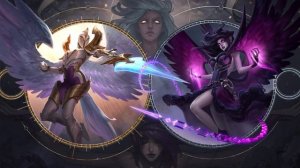 Login Screen - Kayle & Morgana, the Righteous & the Fallen | League of Legends