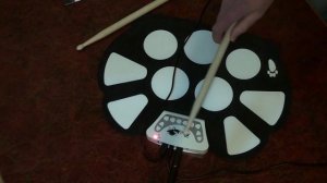 Гибкие электронные барабаны W758 roll up drum kit