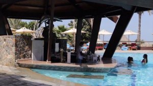 Breakfast at JA Palm Tree Court Resort Hotel and We found a Hidden Beach!